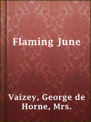 Flaming June - ebook